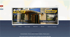 Desktop Screenshot of filtrosperfect.cl